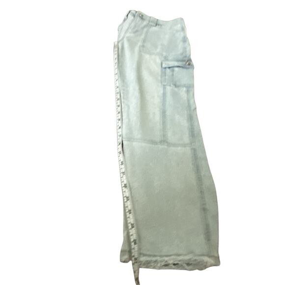 Kancan Women's 7/27 Felicity High Rise Slim Straight Leg Cargo Jeans - Picture 7 of 11